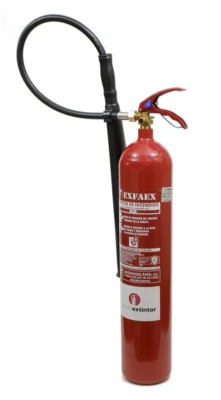 Extintor de CO2 de 5 kg